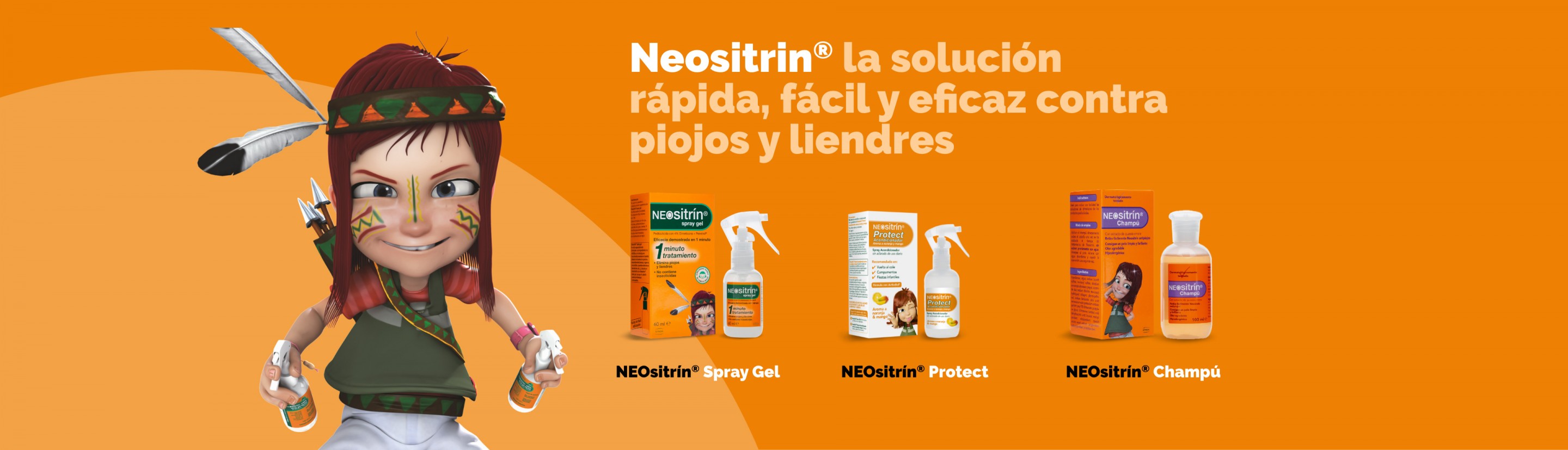 Neositrin Champú post tratamiento piojos, 100ml + Spray Gel - Elimina 100%  piojos y liendres en 1 minuto y en 1 aplicación, 100ml